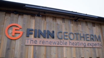 As seen on screen – Finn Geotherm featured in local media for Boiler Upgrade Scheme