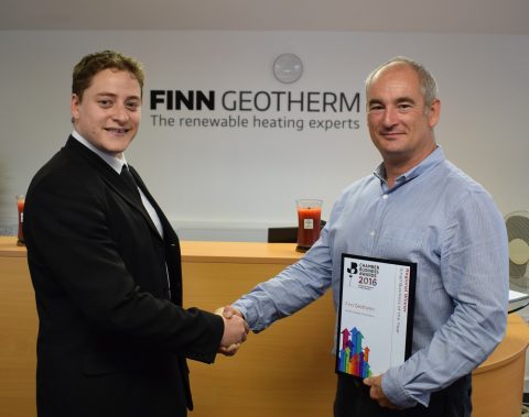 Finn Geotherm crowned small business of the year