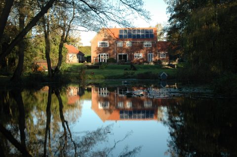 Ground loop in the lake on Norfolk Broads