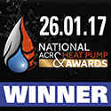 National ACR & Heat Pump Awards 2017 – Non-Domestic Ground Source – Winner, Domestic Ground Source Project – Winner, Heat Pump Installer of the Year – Highly Commended