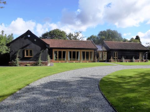 Barn conversion benefitting from low heating costs