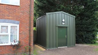Energy efficiency improvements to homeless accommodation