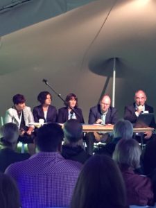 Panel debate at Big Tent Ideas Festival