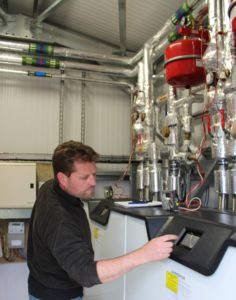 Finn Geotherm carries out servicing and maintenance on heat pumps including an annual service