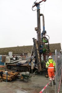 Finn Geotherm is installing a district heating system in Suffolk for Flagship housing association