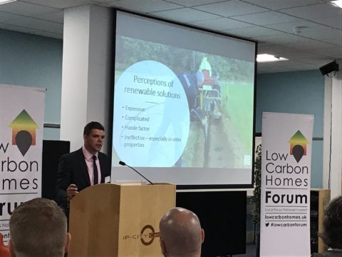 Finn Geotherm at Low Carbon Homes Forum