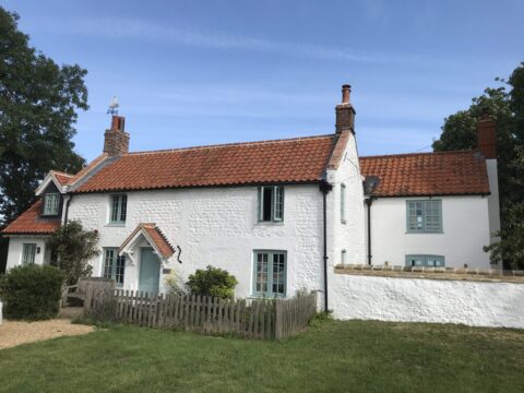 Coastguard’s cottage keeping warm thanks to air source heat pump