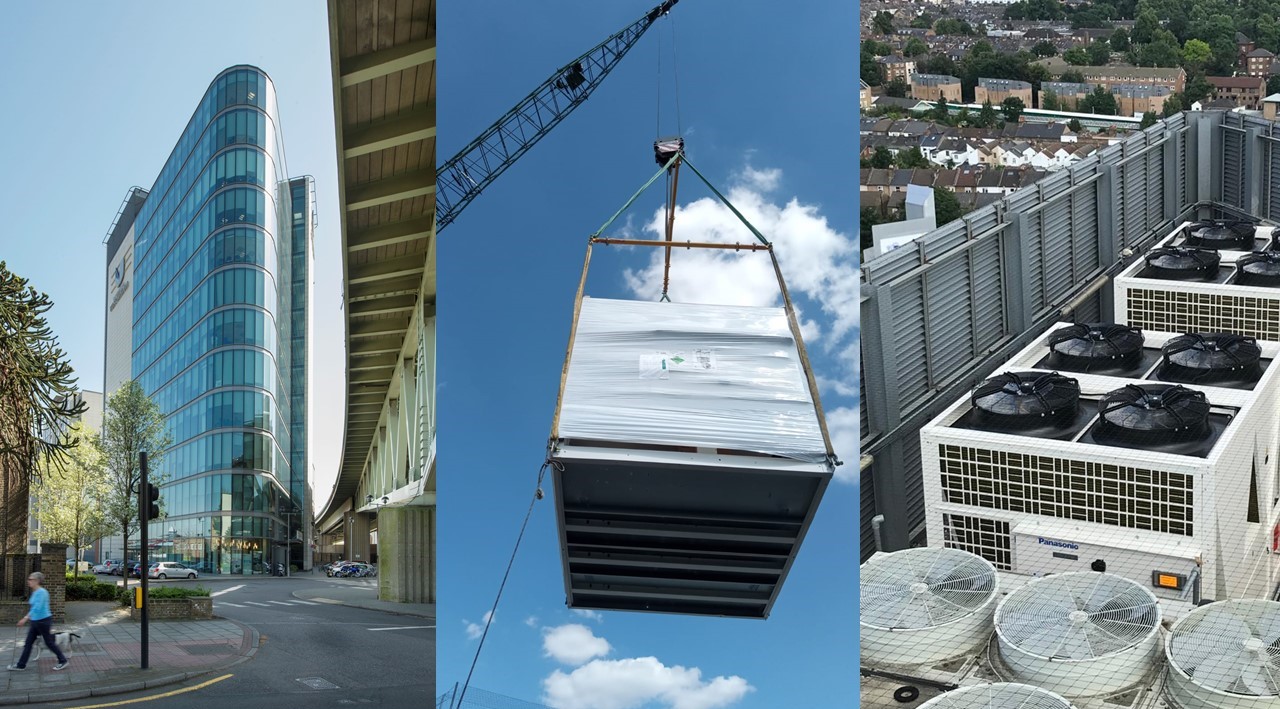 Finn Geotherm has installed commercial air source heating by Panasonic at University of West London