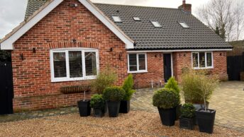 Energy efficiency improvements to homeless accommodation