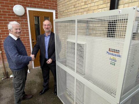 Energy efficiency improvements to homeless accommodation