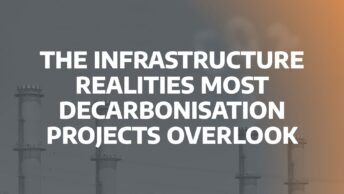 The infrastructure realities most decarbonisation projects overlook